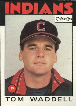 1986 O-Pee-Chee Baseball Cards 086      Tom Waddell